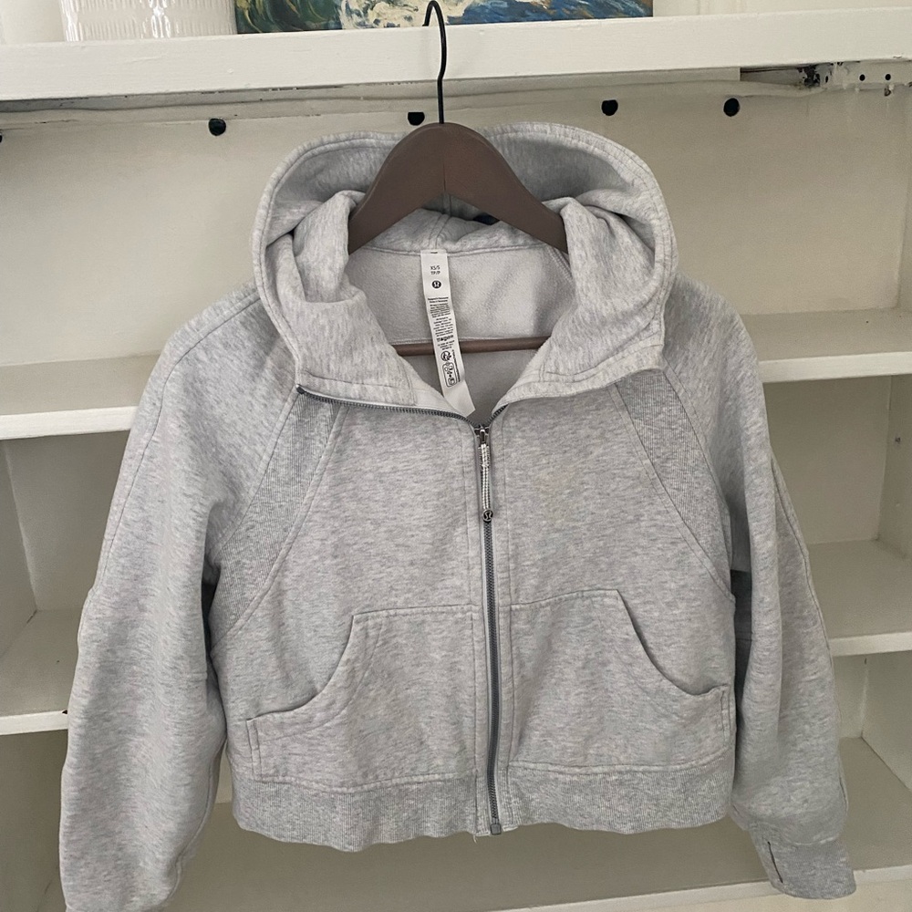 Lululemon Athletica Light Gray Women’s Hoodie XS/S